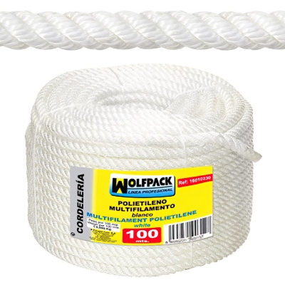 Imagen de Cuerda Polipropileno Multifilamento (Rollo 100 m.)  10 mm.