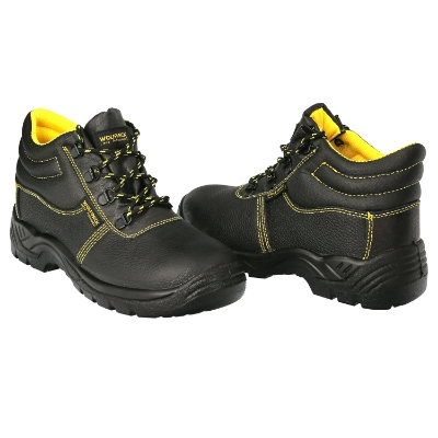 Imagen de Botas Seguridad S3 Piel Negra Wolfpack  Nº 42 Vestuario Laboral,calzado Seguridad, Botas Trabajo. (Par)