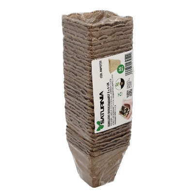 Imagen de Semilleros Biodegradables8x8 cm. Pack 36 Semilleros Para Siembra / Germinacion De Plantas